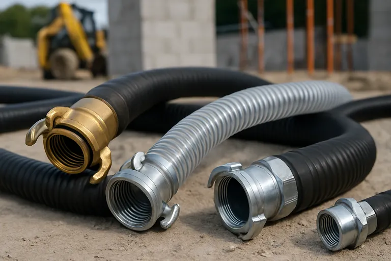 Waarom slangen en koppelingen belangrijk zijn voor elk bouwproject